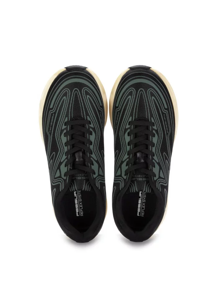 FESSURA | SNEAKERS REFLEXSYSTEM NERO VERDE Consegna Veloce