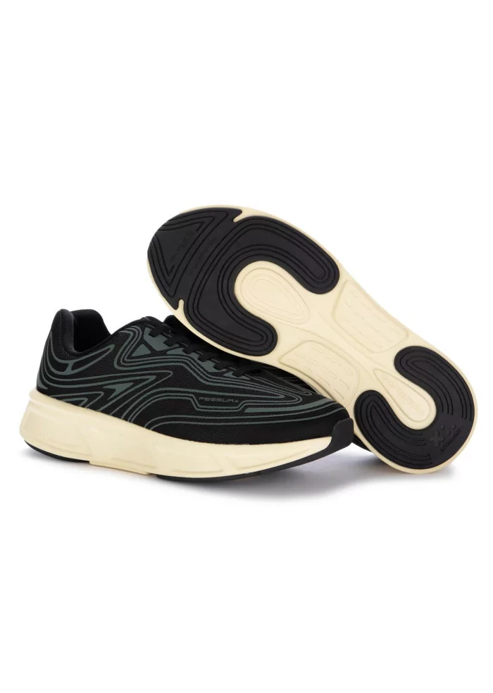 FESSURA | SNEAKERS REFLEXSYSTEM NERO VERDE Consegna Veloce