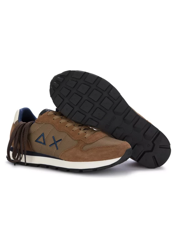 SUN68 | SNEAKERS TOM SOLID NYLON MARRONE Sconto