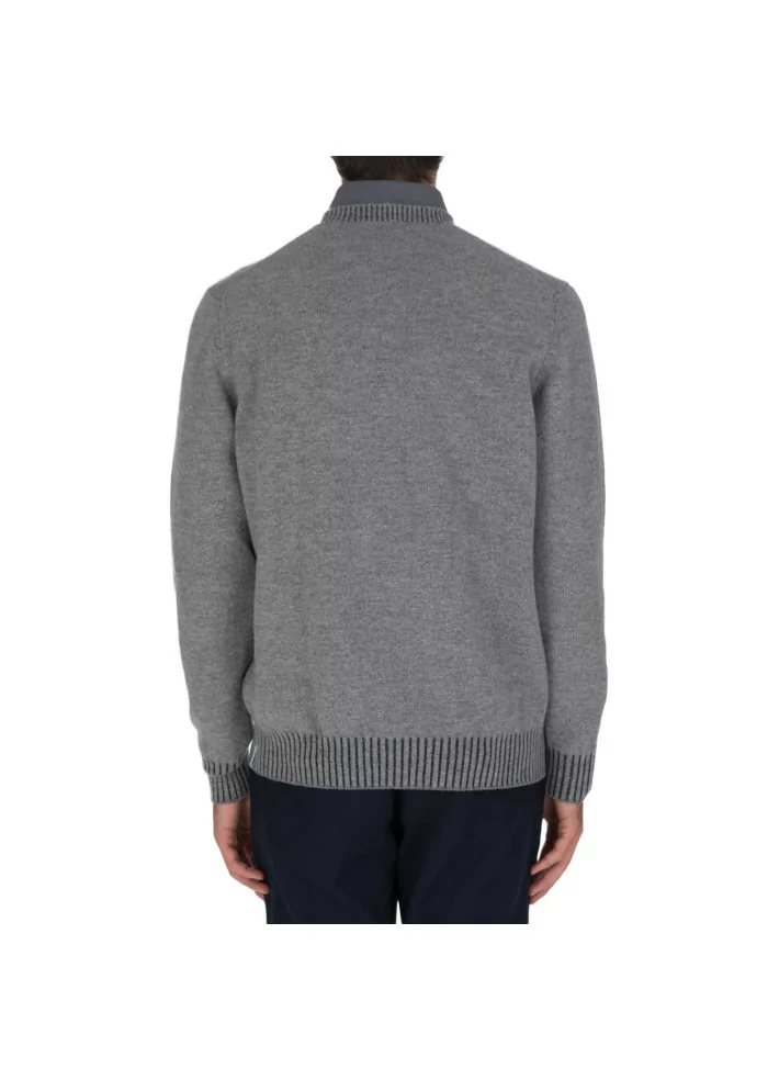 JURTA | MAGLIONE GOVA MERINO GRIGIO Vendita Calda