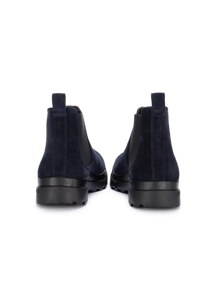 MANOVIA 52 | CHELSEA ABISSO CAMOSCIO BLU NERO Saldi Di Fabbrica