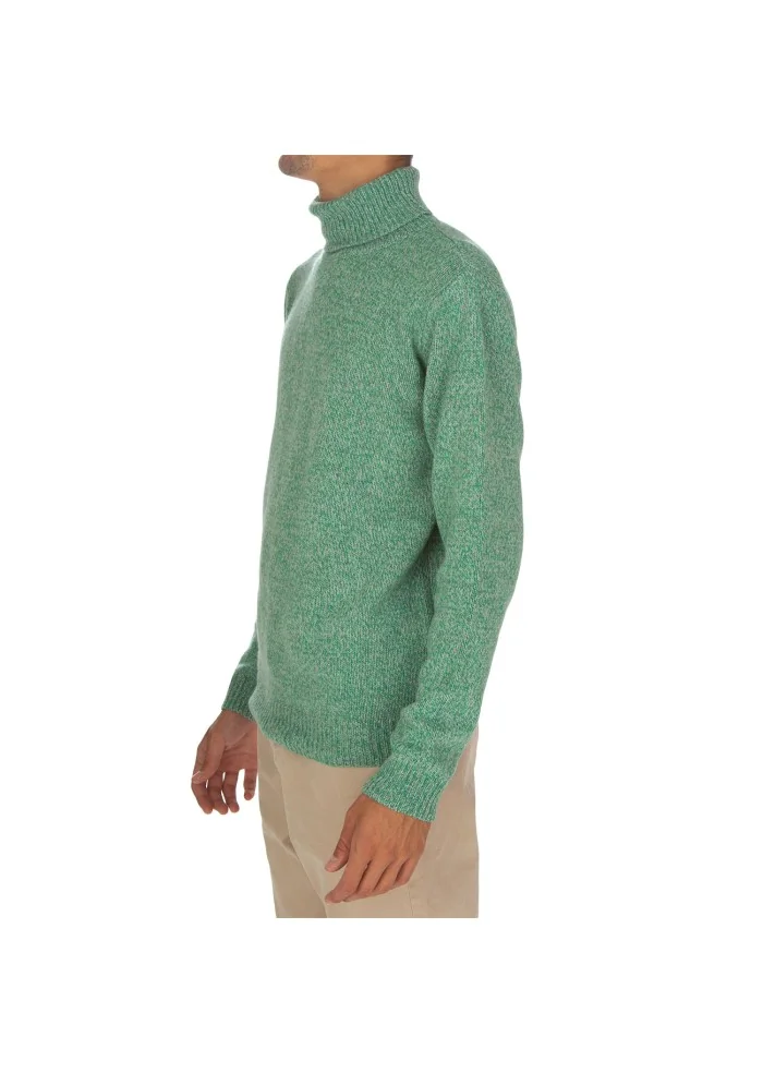 WOOL & CO | MAGLIONE DOLCEVITA VERDE Black Friday Prezzi