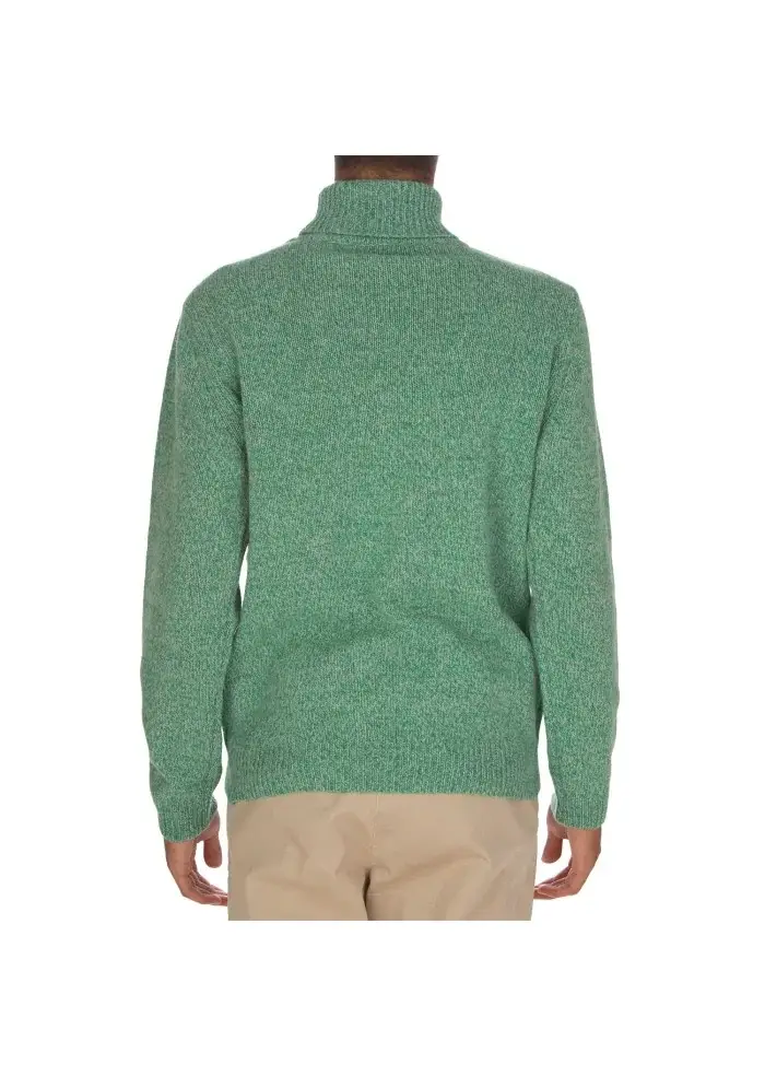 WOOL & CO | MAGLIONE DOLCEVITA VERDE Black Friday Prezzi