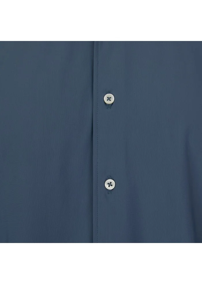 LIBERTY ROSE | CAMICIA SILVER TEC BLU SCURO Spedizione Gratuita