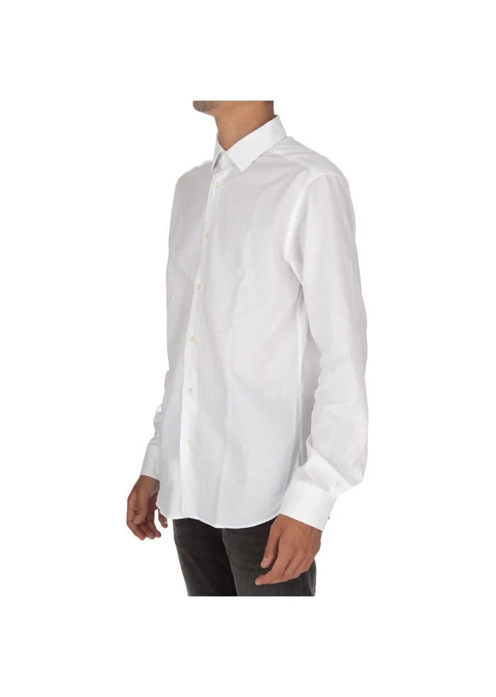 LIBERTY ROSE | CAMICIA COTONE BLAKE BIANCO Consegna Veloce