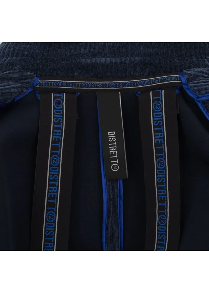 DISTRETTO 12 | CAPPOTTO PEACOAT ALBA BLU Fino Al -60%