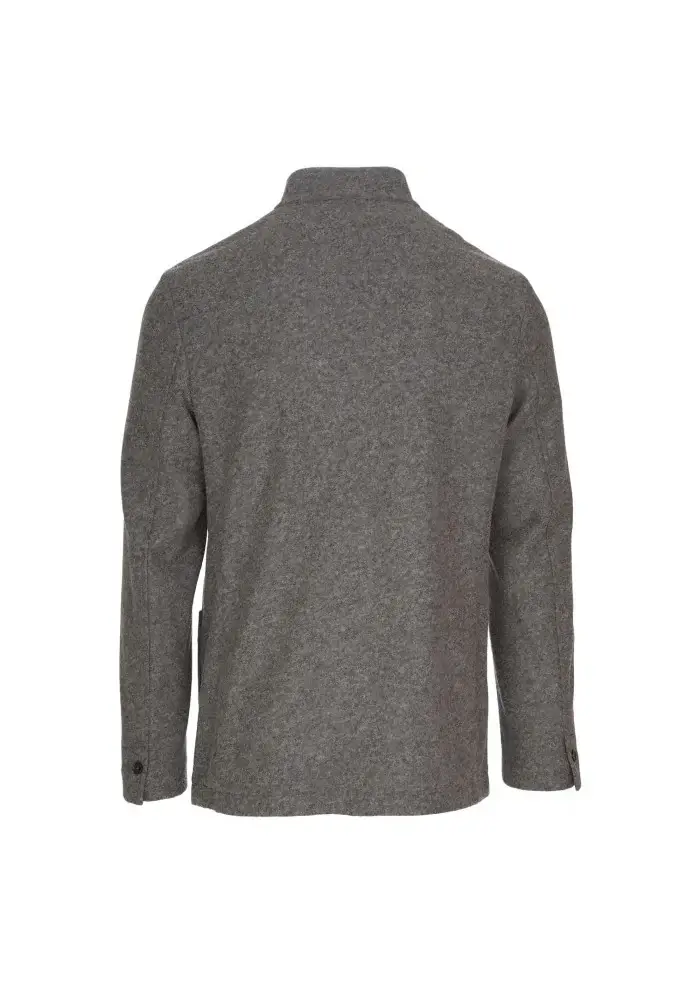 DISTRETTO 12 | GIACCA COREANA ISAIA GRIGIO Sottocosto