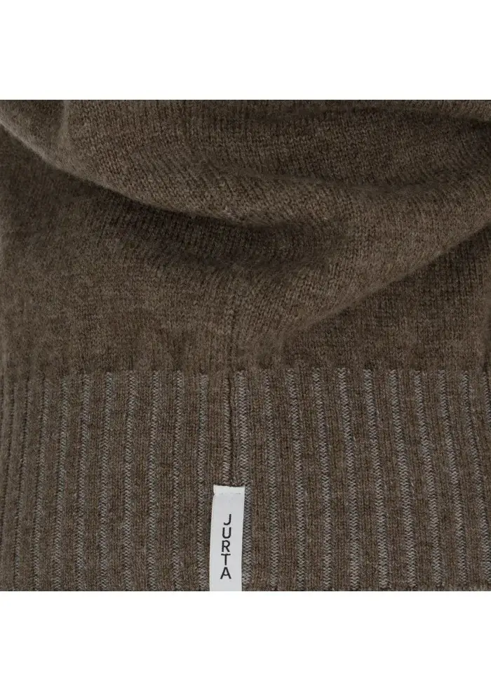 JURTA | MAGLIONE GIROCOLLO VANISE' MARRONE Economico