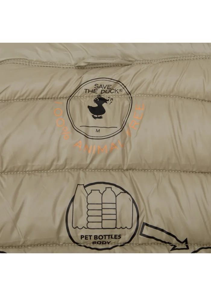 SAVE THE DUCK | PIUMINO LOVE19 HOLDEN BEIGE Hotsell