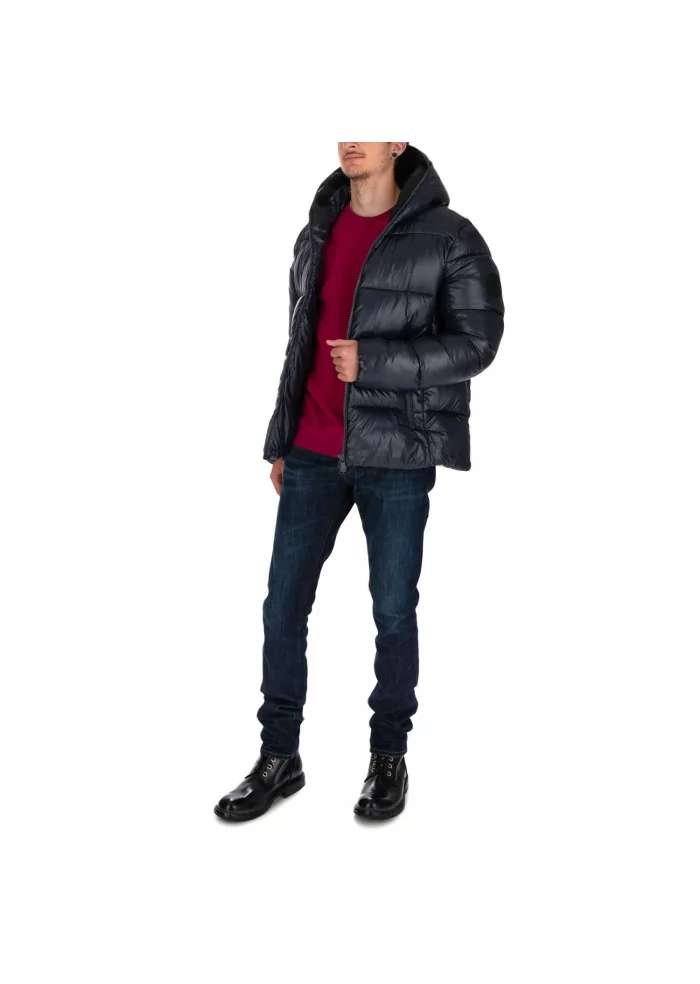 SAVE THE DUCK | GIACCA PIUMINO LUCK17 EDGARD BLU SCURO Vendita Calda