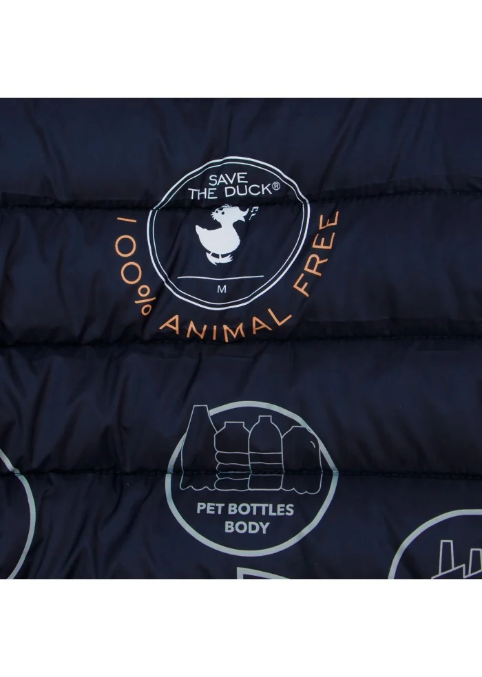 SAVE THE DUCK | GILET PIUMINO MIRO19 RHUS BLU Vendita Economica