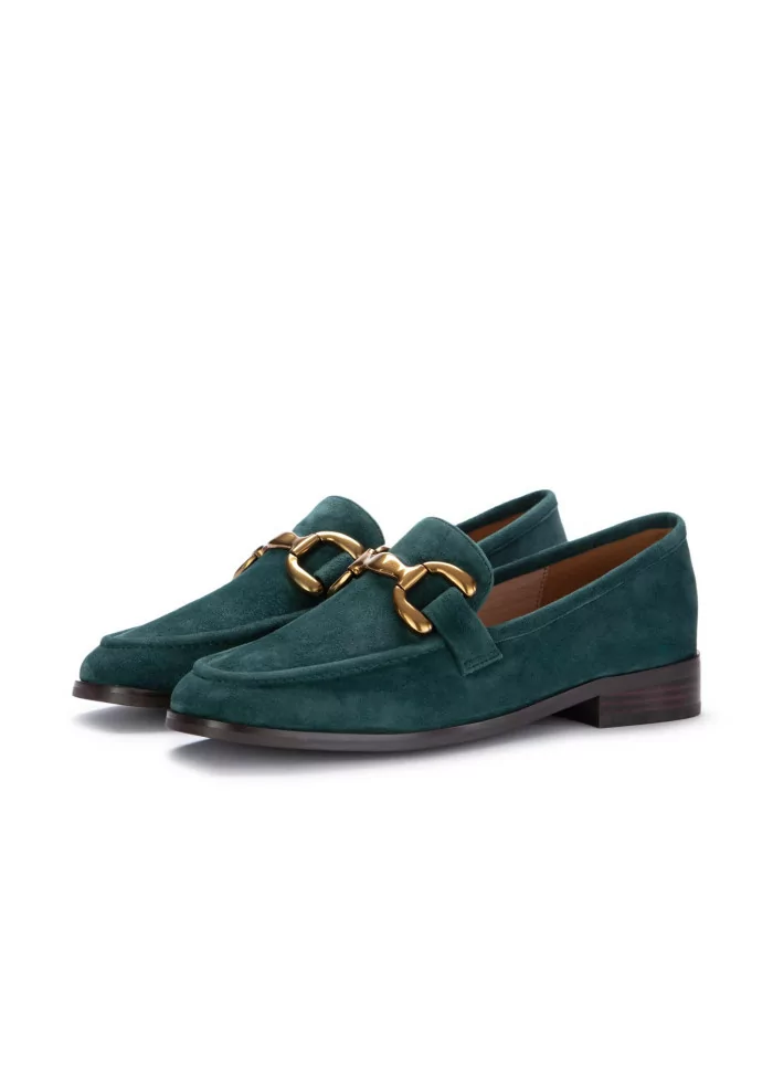 BIBI LOU | MOCASSINI ZAGREB CAMOSCIO VERDE SCURO
