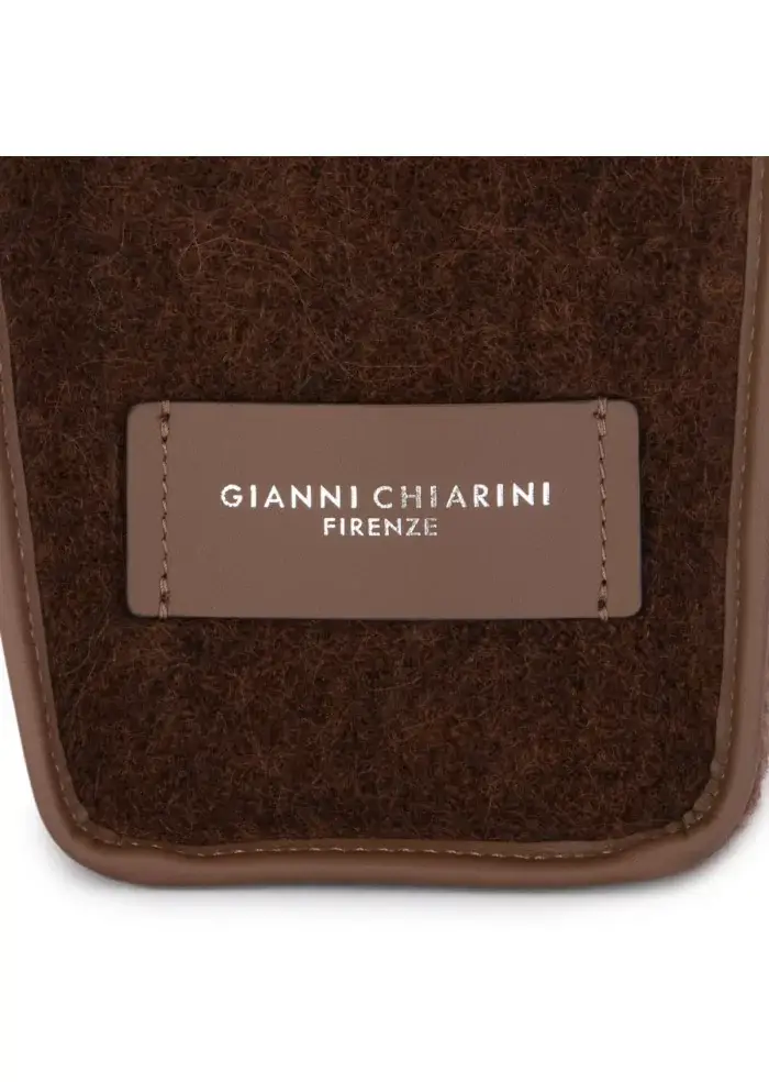GIANNI CHIARINI | BORSA SHOPPER MARCELLA FURRY MARRONE Promozione