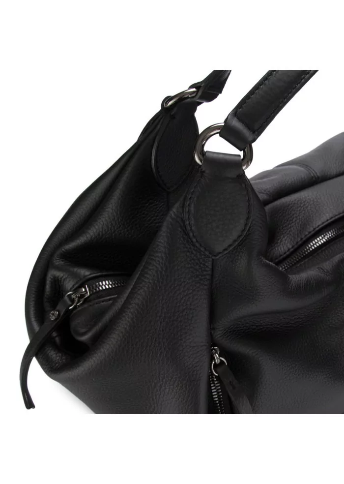 GIANNI CHIARINI | BORSA A SPALLA VIOLANTE NERO Spedizione Gratuita
