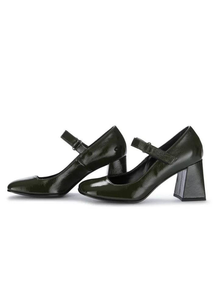 NAPOLEONI | SCARPE TACCO NAPLAK VERDE BOTTIGLIA Promozione Limitata