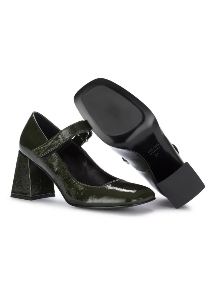 NAPOLEONI | SCARPE TACCO NAPLAK VERDE BOTTIGLIA Promozione Limitata