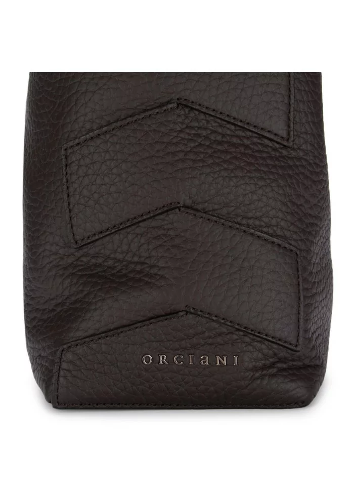 ORCIANI | BORSA A SPALLA NILLA SOFT MARRONE SCURO Offerta