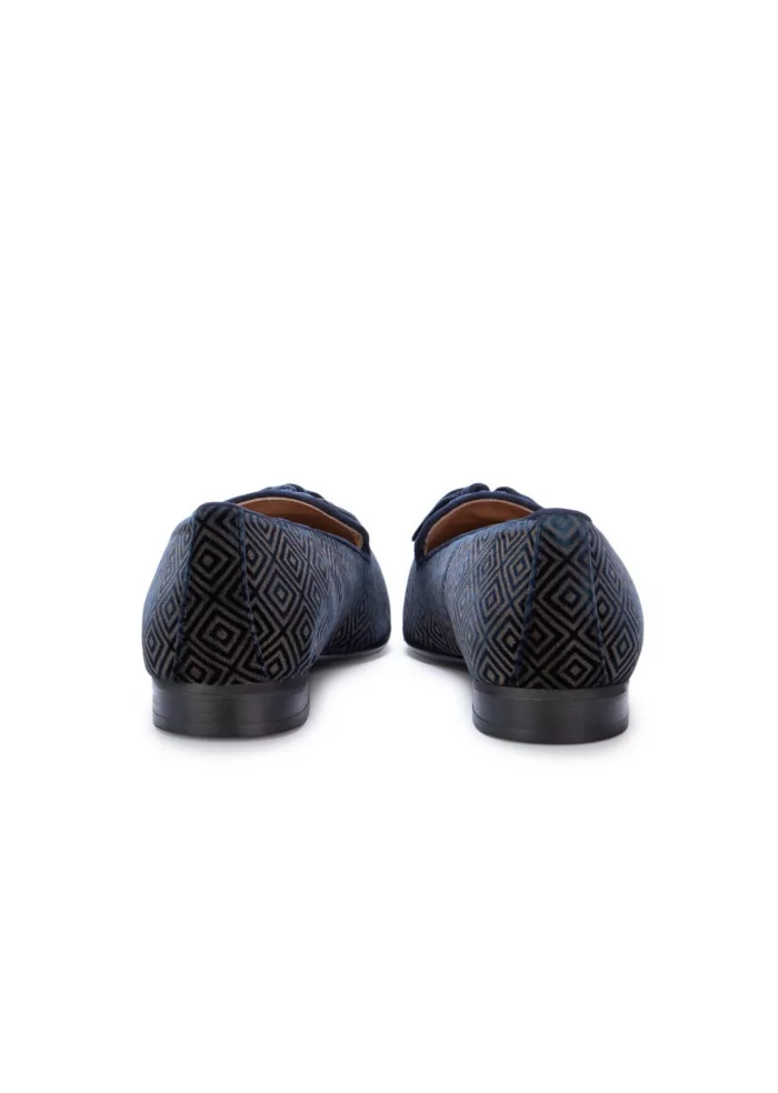 IL BORGO FIRENZE | SCARPE BASSE LETIZIA VELLUTO BLU MARRONE Online