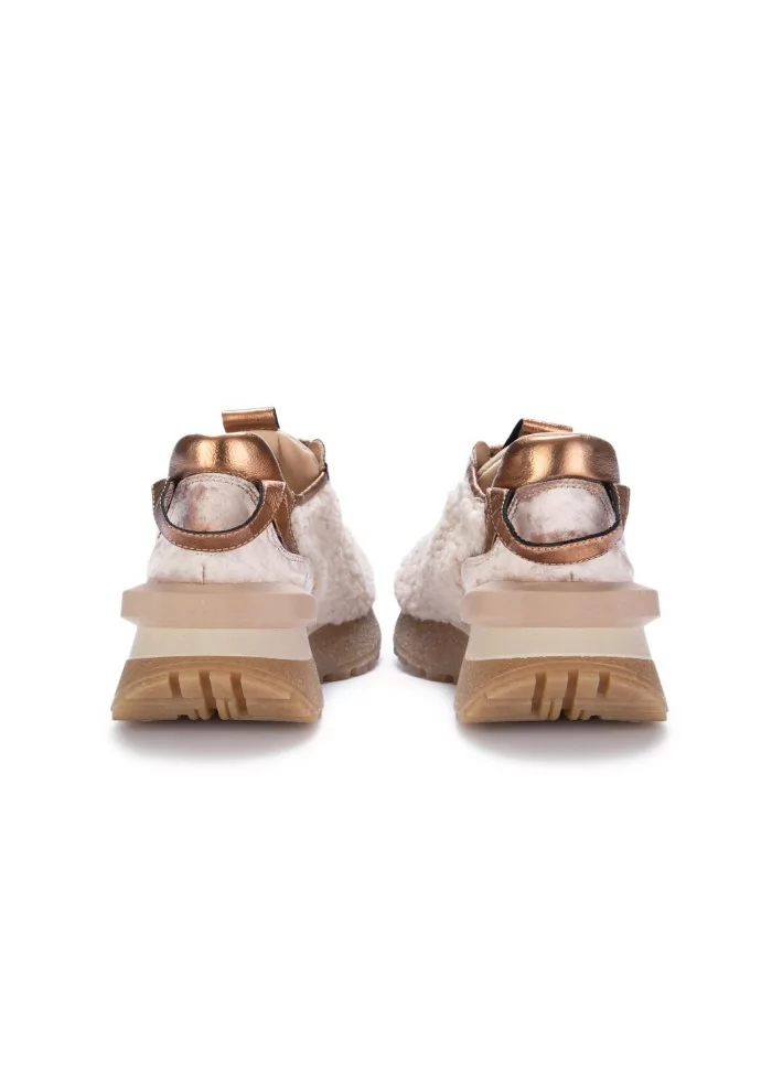 JUICE | SNEAKERS VELLUTO TEDDY BEIGE Vendita Economica