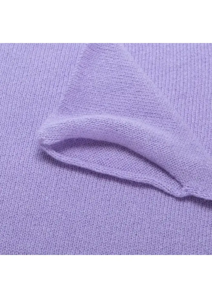 RIVIERA CASHMERE | SCALDACOLLO RASATO LILLA Vendite Flash