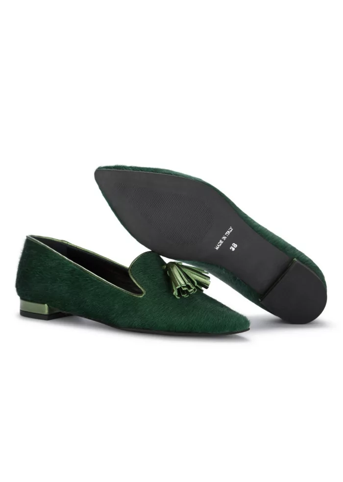 POSITANO IN LOVE | BALLERINE LUISA CAVALLINO VERDE In Saldo