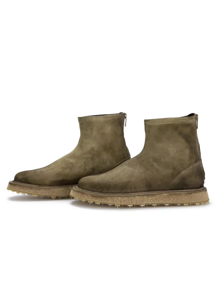 SHOTO | STIVALETTI PELUCHE NABUK KHAKI 2025