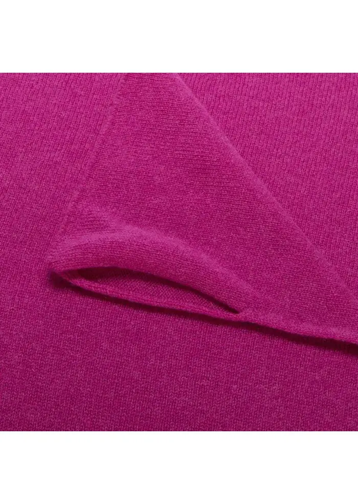 RIVIERA CASHMERE | SCALDACOLLO RASATO FUCSIA Italia