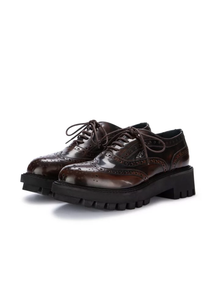 POESIE VENEZIANE | SCARPE ALLACCIATE BROGUE MARRONE