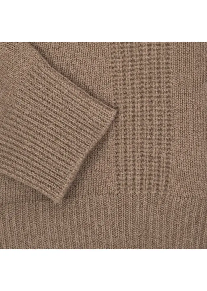 CASHMERE ISLAND | MAGLIONE PITIGLIANO GRIGIO TORTORA Vendita