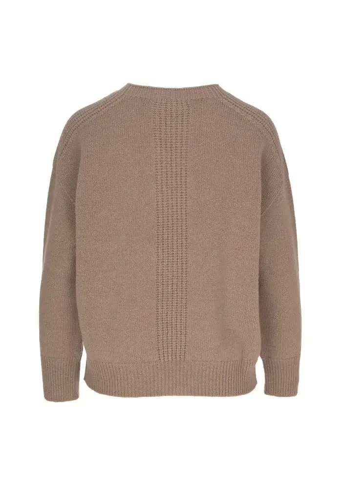 CASHMERE ISLAND | MAGLIONE PITIGLIANO GRIGIO TORTORA Vendita