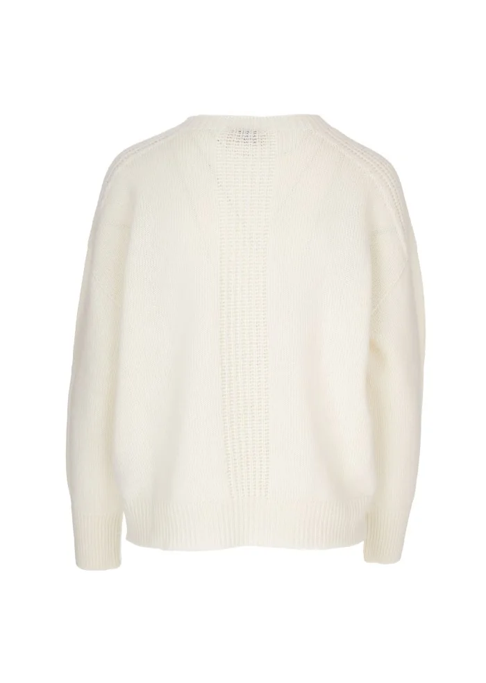 CASHMERE ISLAND | MAGLIONE PITIGLIANO BIANCO POLARE Promozione