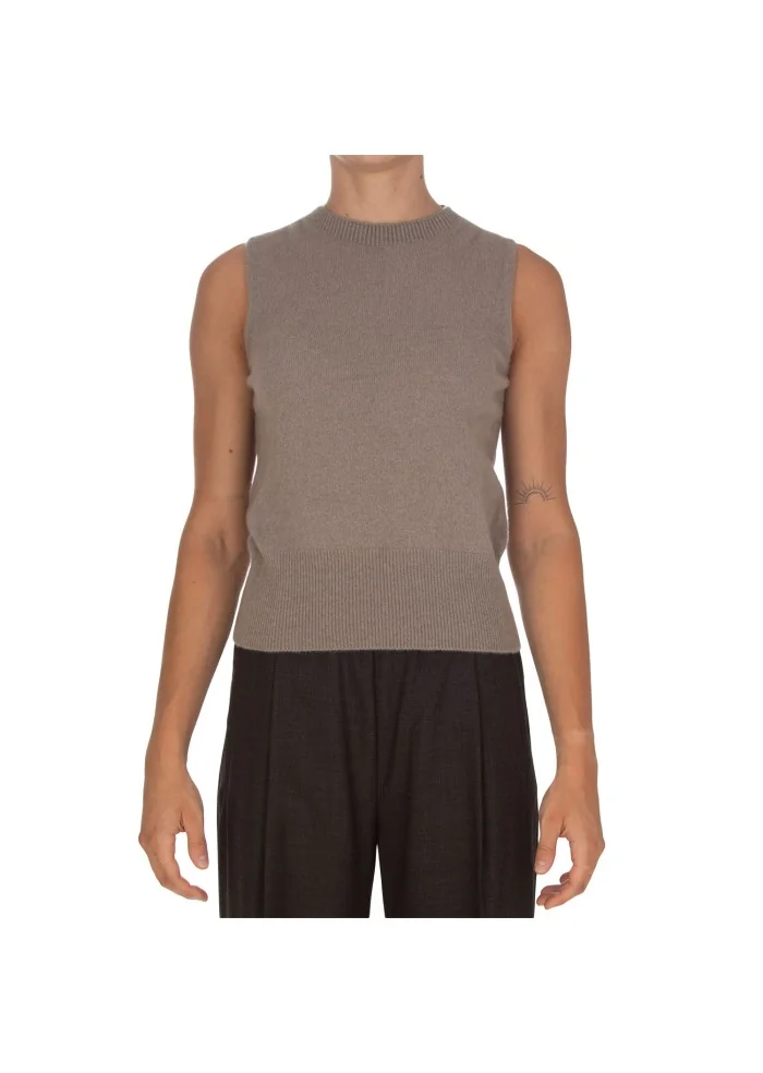 CASHMERE ISLAND | GILET E CARDIGAN KIT APPENNINO MARRONE TALPA Spedizione Gratuita