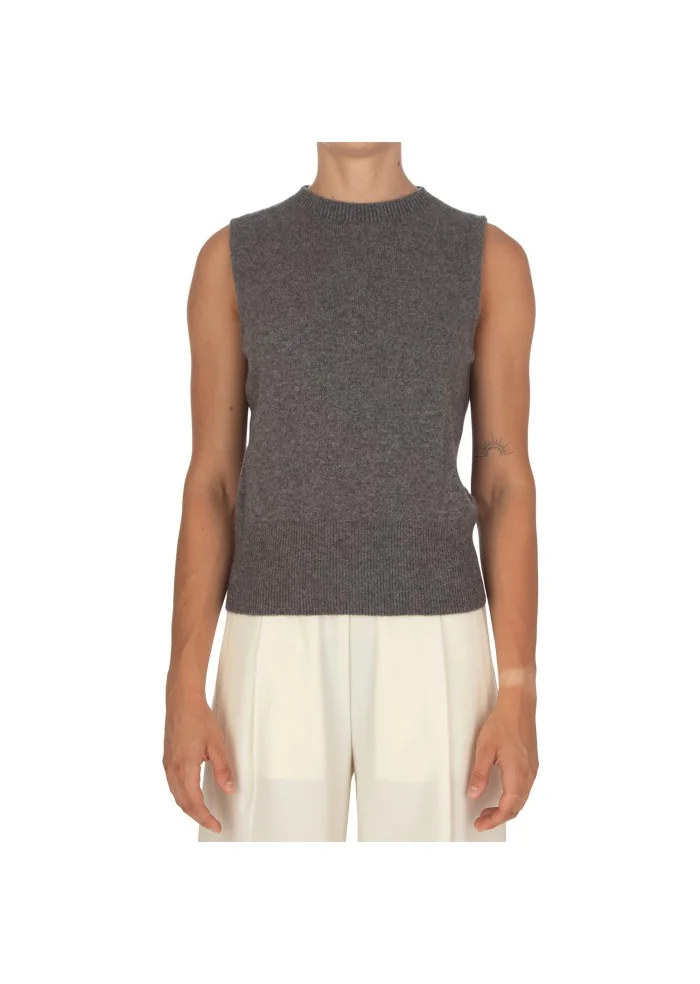 CASHMERE ISLAND | GILET E CARDIGAN KIT APPENNINO GRIGIO ANTRACITE Pezzi Unici