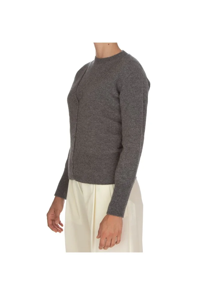 CASHMERE ISLAND | GILET E CARDIGAN KIT APPENNINO GRIGIO ANTRACITE Pezzi Unici