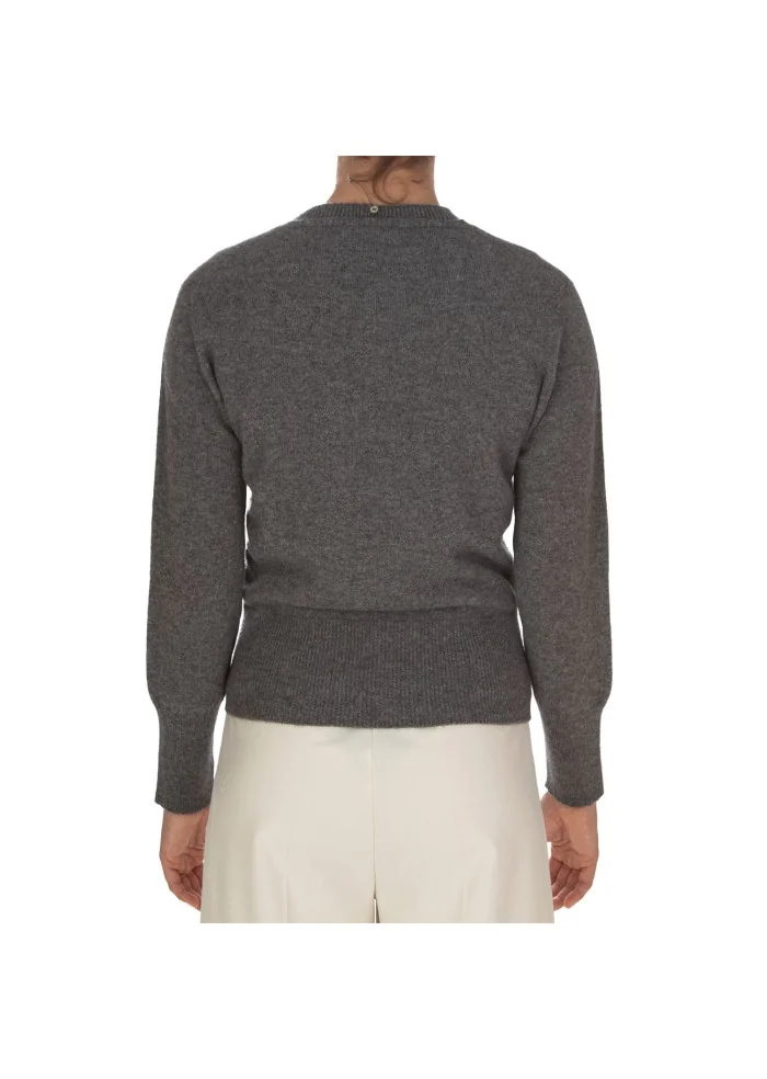 CASHMERE ISLAND | GILET E CARDIGAN KIT APPENNINO GRIGIO ANTRACITE Pezzi Unici