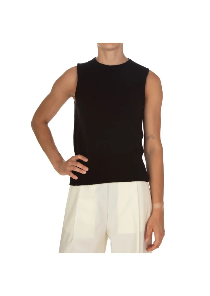 CASHMERE ISLAND | GILET E CARDIGAN KIT APPENNINO NERO Soddisfazione Garantita