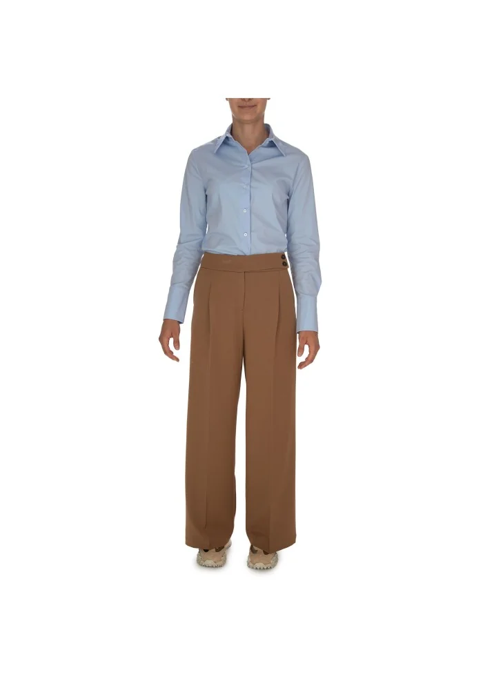 KARTIKA | CAMICIA SFIANCATA AZZURRO Fino Al -60%