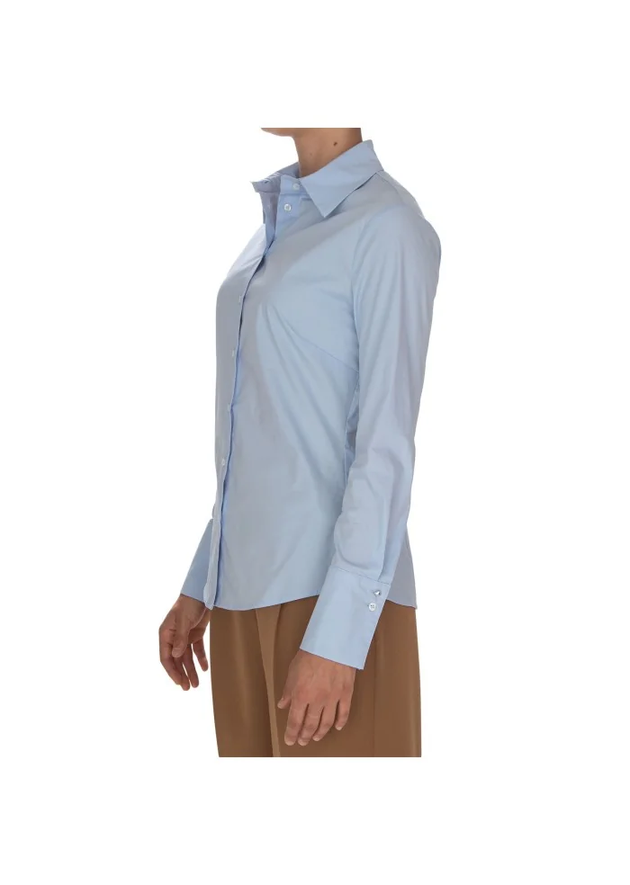 KARTIKA | CAMICIA SFIANCATA AZZURRO Fino Al -60%