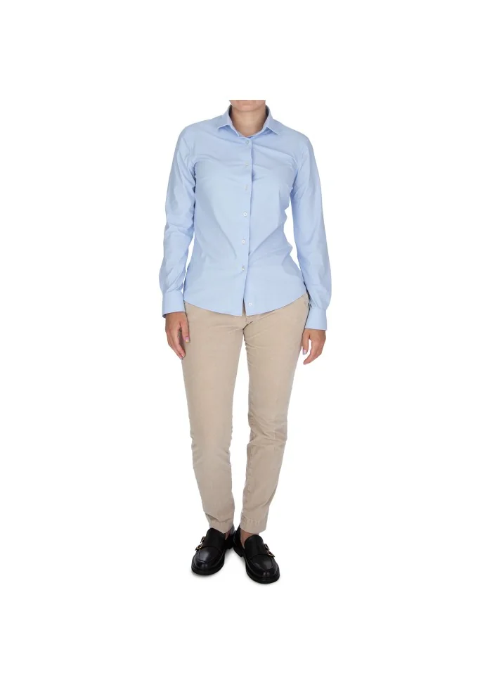 LIBERTY ROSE | CAMICIA CAMILLA AZZURRO Sottocosto