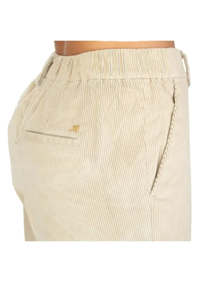MASON'S | PANTALONI NEW YORK COZY STRAIGHT BEIGE Convenienza