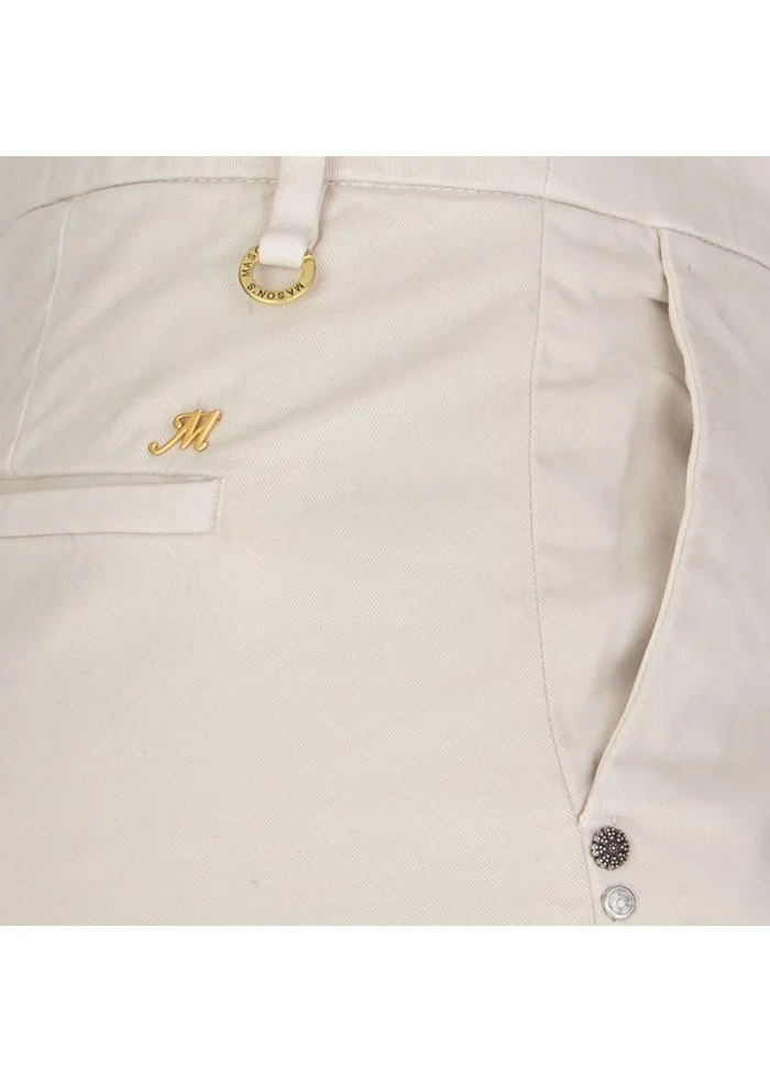 MASON'S | PANTALONI NEW YORK BEIGE Presa