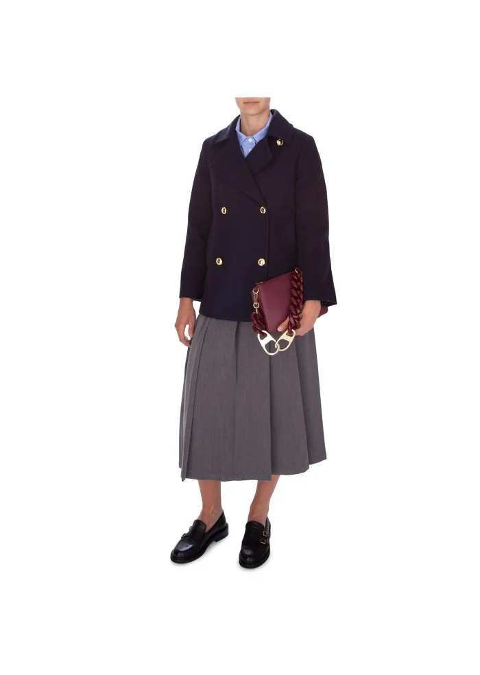KARTIKA | CAPPOTTO DOPPIOPETTO BLU Online