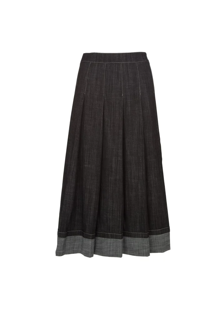 KARTIKA | GONNA LUNGA BALZE NERO Saldi