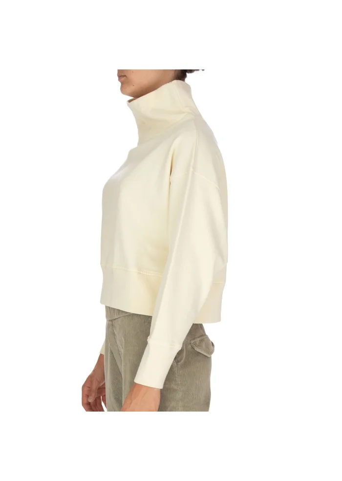 NOUMENO CONCEPT | MAGLIONE COLLO ALTO BIANCO PANNA Vendita Calda
