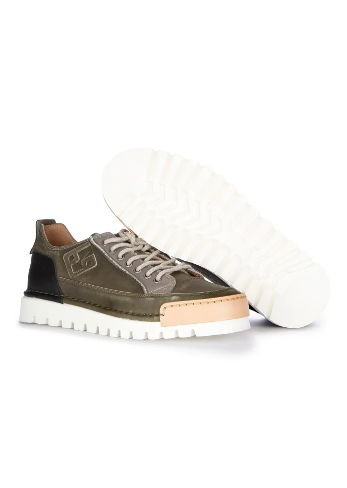 BNG REAL SHOES | SNEAKERS LA PATCH MILITARE VERDE Italia