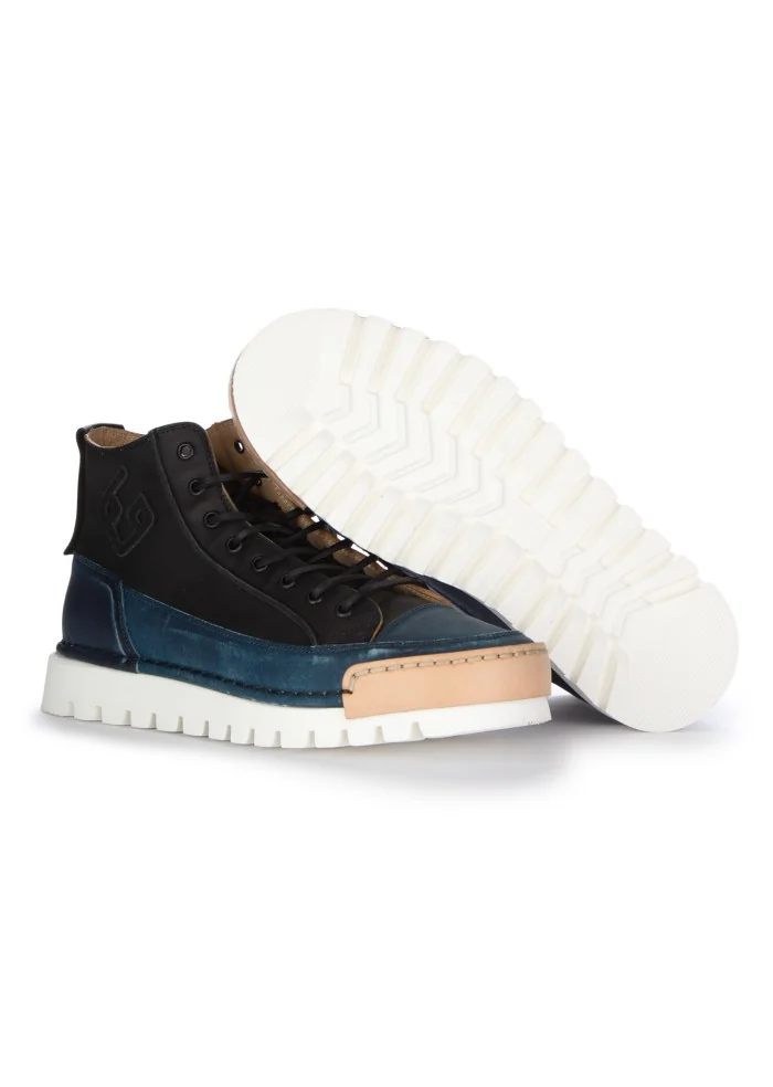 BNG REAL SHOES | SNEAKERS ALTE LA NIGHT BLU NERO 2025