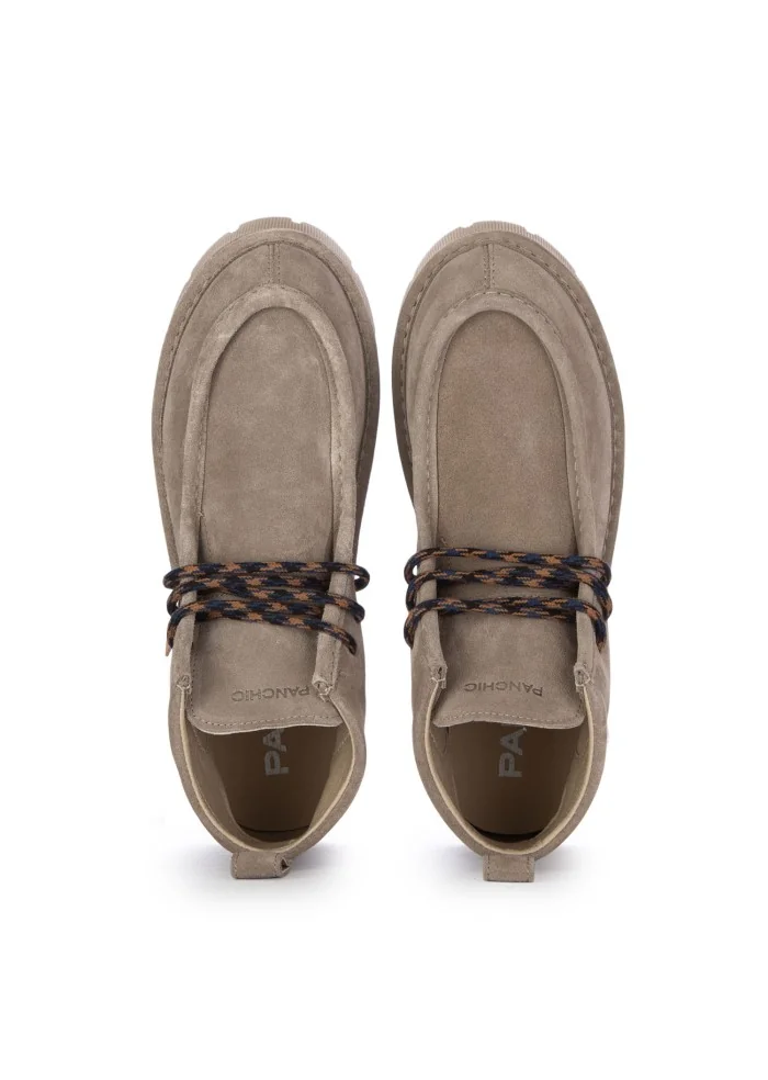 PANCHIC | STIVALETTI ALLACCIATI CREEPER GRIGIO Vendita