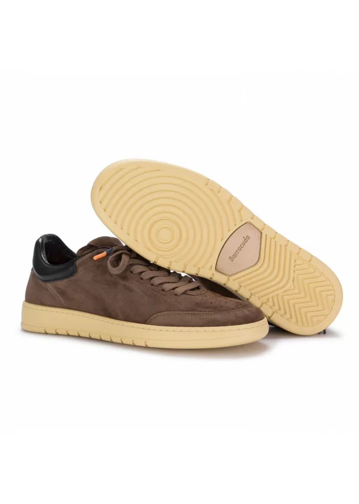 BARRACUDA | SNEAKERS GUGA PELLE SCAMOSCIATA MARRONE Sconto