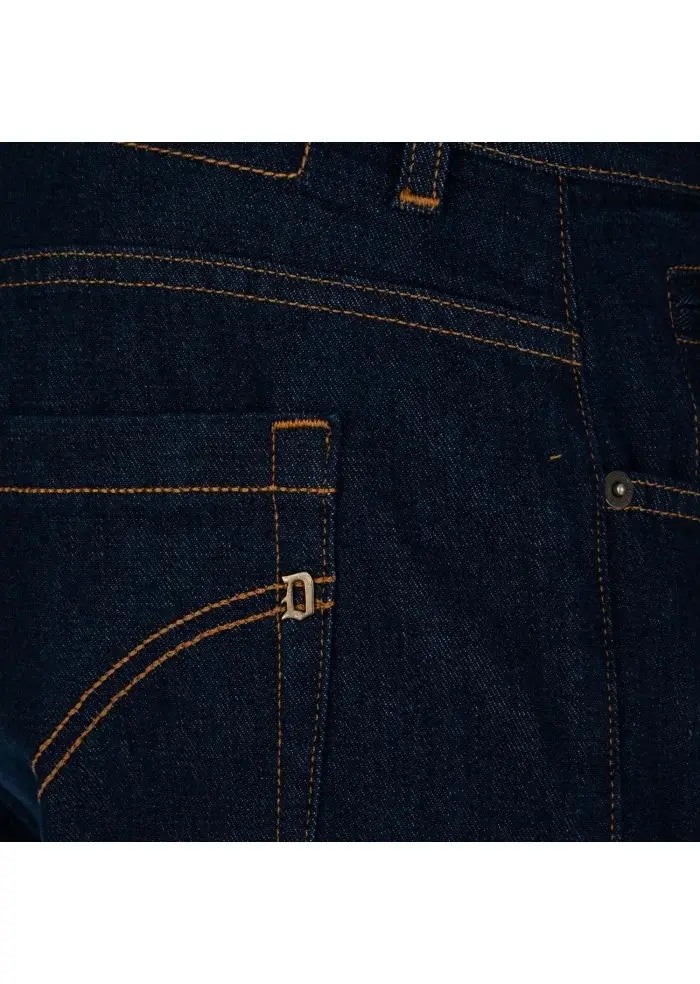 DONDUP | JEANS GEORGE SLIM FIT BLU SCURO Offerta speciale