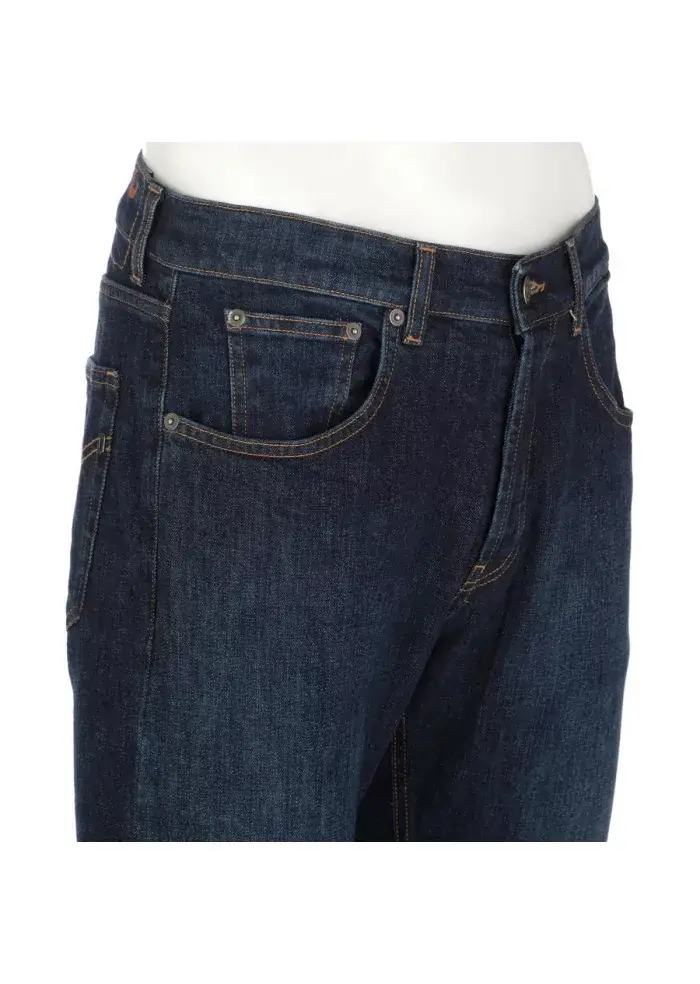 DONDUP | JEANS DIAN CARROT SLIM BLU SCURO Comprare a buon mercato